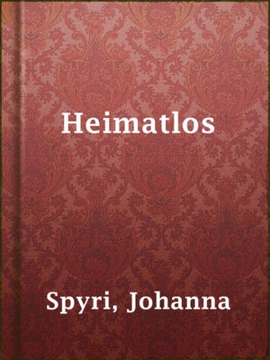 cover image of Heimatlos